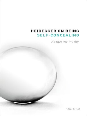 cover image of Heidegger on Being Self-Concealing